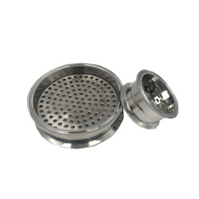 Stainless Steel Sanitary Spool Fitting With 6mm Hole Filter Disc